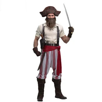 Helovyno Cosplay Piratų Kostiumų Etapo Rezultatus Kostiumas Piratų Jūreivis, Kostiumų Karnavalas Šalies Cosplay Kostiumas