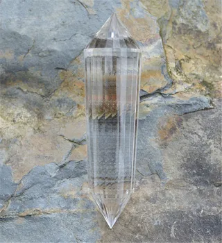 energijos akmuo 24 pusių gamtos aišku, kvorta kristalų vogel lazdelė reiki healing Brazilijos brangakmenių rankų darbo meistriškai taško parduoti kaip dovaną