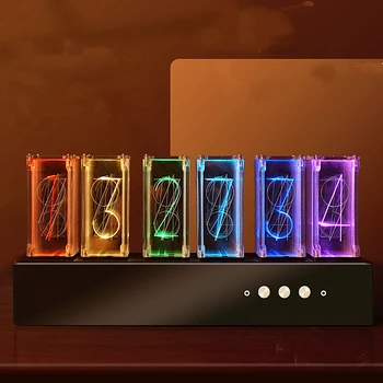 2022 USB LED Skaitmeninis Laikrodis, Dekoratyvinis Namų Darbalaukio Dekoro Laikrodis Kambarį Meno 3d Prabangių Stalo Laikrodžiai Miegamojo, Vaikų Dovanų