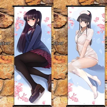 Anime Plakatas Comi san ha Comyusho desu Komi Shoko sienos pažymėkite paveiksl Namų Puošybai 105x40cm