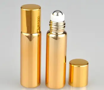 100vnt 5ML UV tuščia Stiklo Daugkartiniai Kvepalų Buteliuko Su Plieno Kamuolys roll kvepalų buteliukai Esminius Daugkartiniai Buteliai
