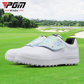 PGM vaikų golfo batai metų jaunimo sportiniai bateliai lipdukai ne slydimui, dilimui atsparus vandeniui batai