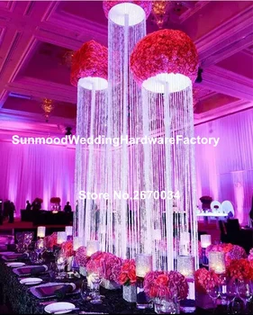 15vnt ) akrilo vestuvių puošmena, gėlių stovas akrilo vestuvių aukščio gėlių stovas vestuvių įvykis šalies hotel senyu0827