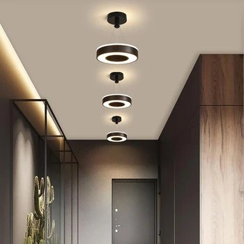 Šiuolaikinių LED Šviestuvai dega Miegamasis Gyvenimo Studijuoti Kambarys Koridoriaus Praėjimo Baro Kabo Šviestuvai, Patalpų Apšvietimas