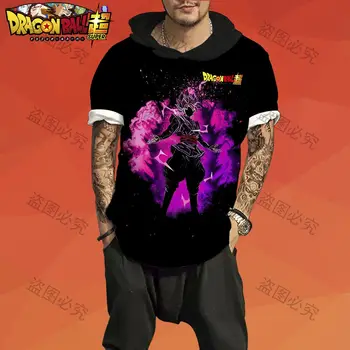 Marškinėliai Vyrams Dragon Ball Z Hip-Hop Essentials 