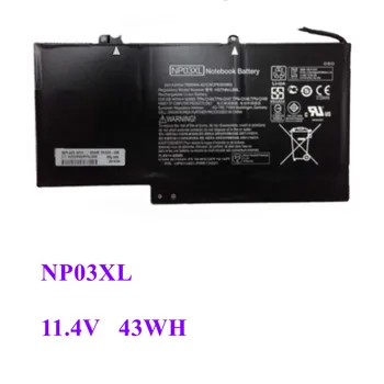 NP03XL Naujas Laptopo Baterija HP Pavilion X360 13-A010DX TPN-Q146 TPN-Q147 TPN-Q148 HSTNN-LB6L 760944-421 15-U010DX 11.4 V 43WH