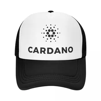 Cardano Trucker Skrybėlės Ethereum Kriptografijos Kalnakasių Akių Tinklas, Beisbolo Kepurė Vyrams, Moterims, Hip-Hop Snapback Kepurės Streetwear