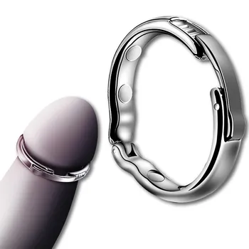 Gaidys Žiedas Metalo Penio Mova Vyrų Extender Penis Enlargement Prezervatyvus, Sekso Žaislai, Intymios Prekės Žiedą Ant Varpos Sekso Produktas