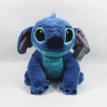 Disney Sėdi 35cm Lilo & Stitch Pliušinis Žaislas iškamša Minkšta Lėlė Berniukas Vaikams Gimtadienio Dovana