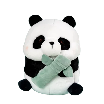 23CM Kawaii Mielas Gyvūnų Triušiai Panda Bear Antis Paspaudę Ant Morkų Bambuko Braškių Įdaryti Minkštas Lillte Miega Pagalvė