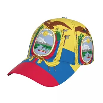Vėliava, Ekvadoras Lauko Sporto Kepurės Beisbolo Kepurę Vyrai Moterys Skydelis Bžūp Beisbolo Kepuraitę, Gatvės, Hip-Hop Kepurės