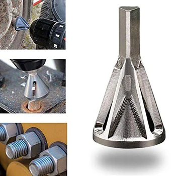 Naujausias Pašalinimo Išorės Latakų Priemonė Nerūdijančio Plieno Pašalinti Burr Įrankiai Metalo Gręžimo Įrankis Destapador De Madera