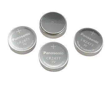 4pcs/daug Panasonic CR2477 3V CR 2477 Aukštos kokybės Aukštai Temperatūrai Atsparus Mygtuką Monetos Baterijos Elementų Baterijų