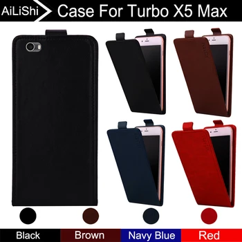 AiLiShi Turbo X5 Max Atveju, Aukštyn Ir Žemyn, Vertikalus Telefono Apversti Odinis Dėklas X5 Max Turbo Telefonų Priedai 4 Spalvos + Sekti!