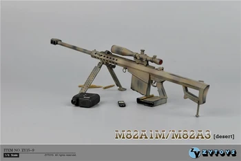 1:6 Masto Barrett M82A1 Specialios paskirties Taikomas Šautuvas, Pistoletas Ginklas Plastikiniai Modelis Žaislai Tinkami 12