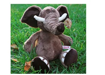 Įdaryti gyvūnų 35 cm dramblys pliušinis žaislas, lėlė dovana w2592