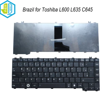 Brazilijos klaviatūra Toshiba Satellite L600 L600D L630 L635 L640 L645D C600 C640 C645 L700 L735 L740 Brazilija nešiojamas klaviatūras