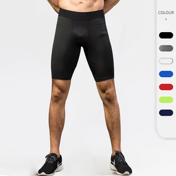 Vyrai PRO stora šortai sporto treniruočių fitneso veikia akies susiuvimo greitai sausas ruožas kelnės tight kelnės Y1044