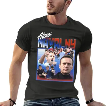Aleksejus Navalny, Duoklė Negabaritinių Marškinėliai Mados VYRIŠKI Drabužiai Trumpas Rankovės Streetwear Plius Dydis Viršūnes Tee