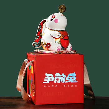 Korėjos Mielas Triušis Piggy Bank Keramikos Monetos Banko Monetų Dovanų Dėžutė Dėžutės Atidarymo Dovana vaiko Gimtadienio Namų Puošyba, Dekoravimas