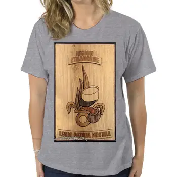 Vyrų Marškinėliai Užsienio Legiono t-shirt Juoda Tshirts Moterys T-Shirt