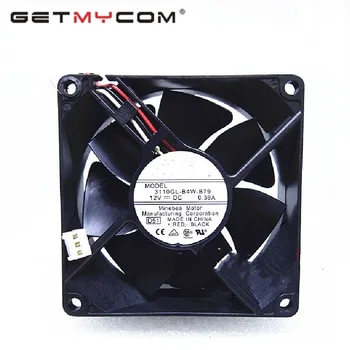 Getmycom Originalus 3110GL-B4W-B79 8025 0.38 DC 12V išjungti spinduliuotės šilumos ventiliatorius