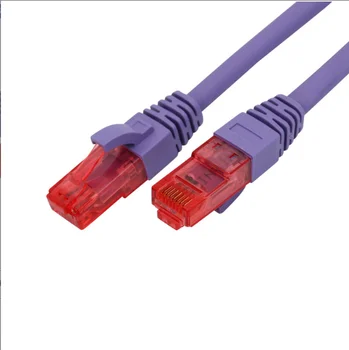 Jes70 Gigabit tinklo kabelis 8-core cat6a networ Super šešių dvigubai ekranuotas tinklo kabelis tinklo jumper plačiajuosčio ryšio kabelis