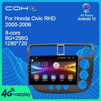 COHO Honda CIVIC RHD 2000-2006 m. Stereo Automobilio Radijo 