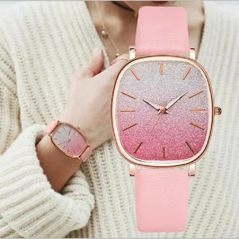 Montre Femme 2019 Relogio Feminino Moteris Riešo Žiūrėti Moterų Laikrodžiai Ponios Žiūrėti Oda relojes para mujer zegarek damski dovanos