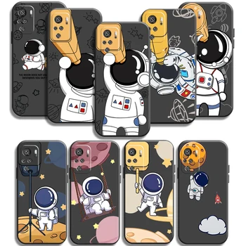 Astronautas Mados Telefono Dėklai Xiaomi Redmi Pastaba 8 Pro 