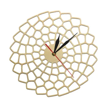 Geometrinis Silent Ne-tiksi Medienos Žiūrėti Silent Kvarco Sieninis Laikrodis Kabo Dekoro Ramioje Valyti Ekologinio Draugiškas Gamtos reloj de sumalti