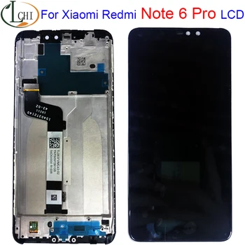 Originalą Xiaomi Redmi 6 Pastaba Pro LCD Ekranas Jutiklinis Ekranas skaitmeninis keitiklis LCD Redmi Pastaba 6Pro Ekranas Surinkimas, Remontas, dalys